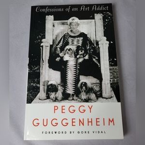 Confessions of an Art Addict by Peggy Guggenheim paperback novel book EUC